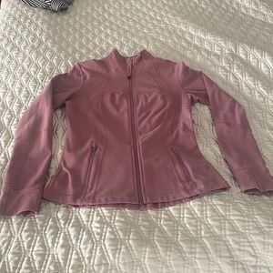 Lululemon Define Jacket Mauve Size 10 Brushed Fabric